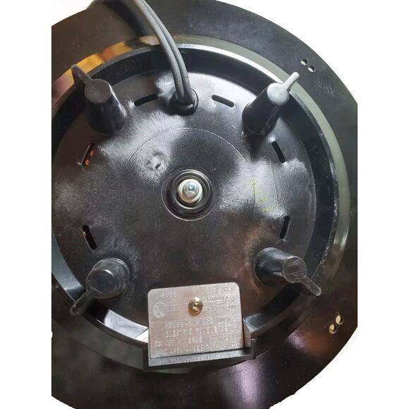 NEW Vintage Jubilee Electric MCM Fondue Set Retro Red Pot 4 Teak Handle Fork NOS - Picture 9 of 15